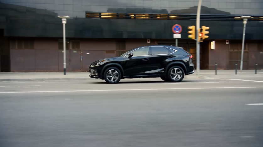 2019 Lexus NX 2.0 238 dimensions with length, width and height