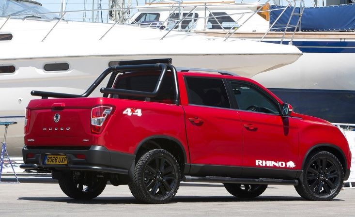 2020 Ssangyong Musso 2.2 4x2 181 HP AT Boot Space