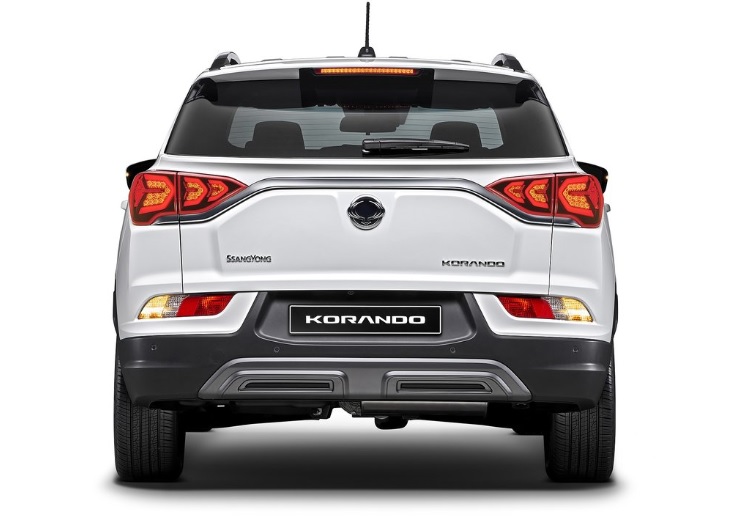 2022 Ssangyong Korando 1.6d 136 dimensions with length, width and height