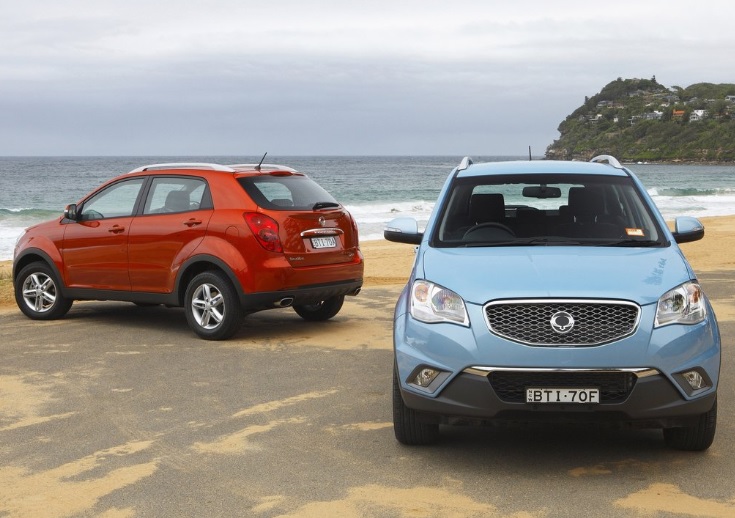 2014 Ssangyong Korando 2.0E XDI 4x2 175 dimensions with length, width and height