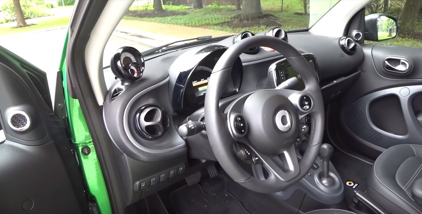 2018 Smart Fortwo 1.0 71 dimensions with length, width and height