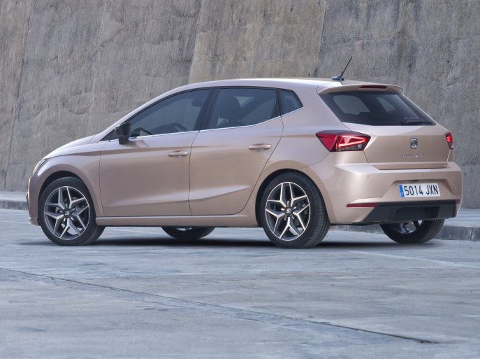 2018 Seat Ibiza 1.0 75 dimensions with length, width and height