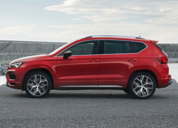 2022 Seat Ateca 1.5 EcoTSI 150 dimensions with length, width and height