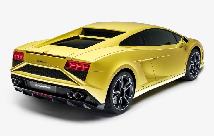 2014 Lamborghini Gallardo 5.2 560 dimensions with length, width and height