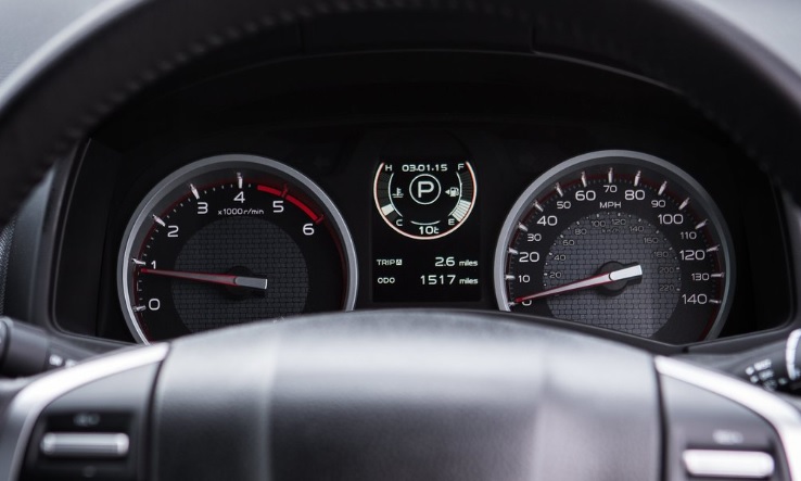 2019 Isuzu D-Max 1.9D 164 dimensions with length, width and height