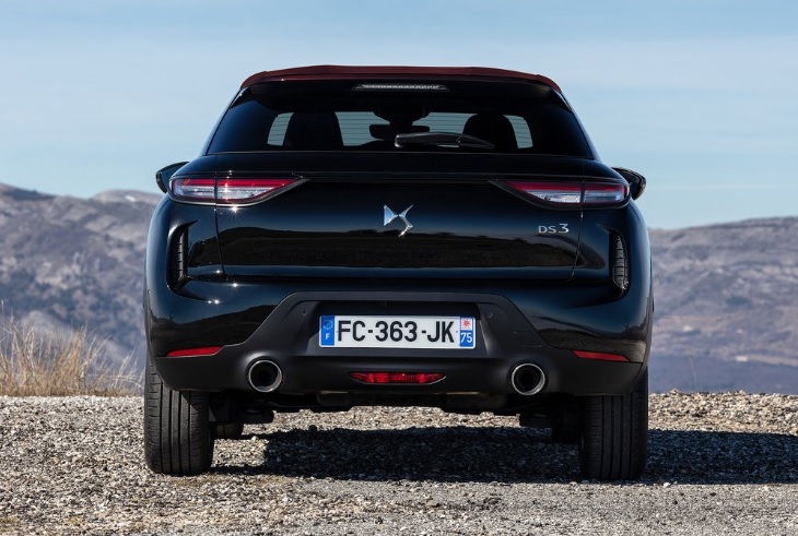 2020 DS DS 3 Crossback 1.2 PureTech 130 dimensions with length, width and height