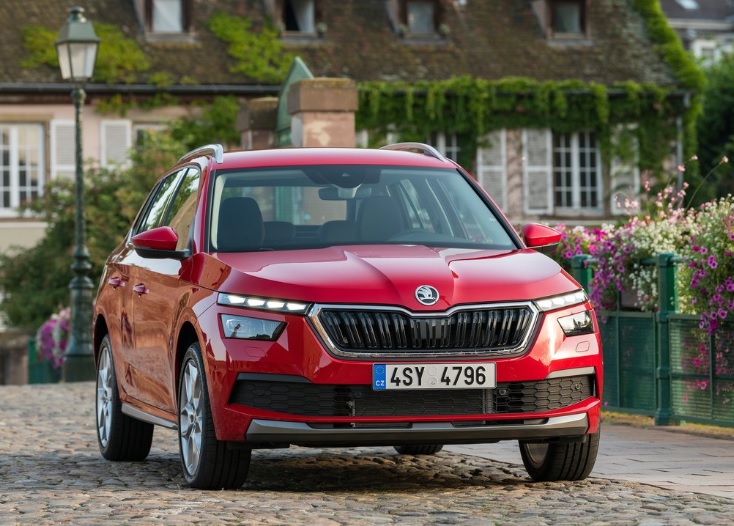 2023 Skoda Kamiq 1.0 TSI 110 dimensions with length, width and height