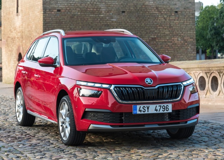 2021 Skoda Kamiq 1.0 TSI 110 dimensions with length, width and height