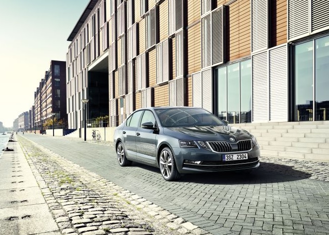 2018 Skoda Octavia 1.6 TDI 115 dimensions with length, width and height
