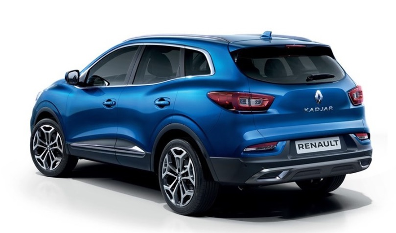 2022 Renault Kadjar 1.3 TCe 160 dimensions with length, width and height