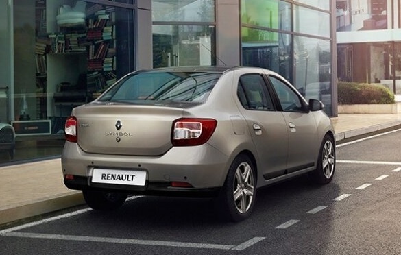 2013 Renault Symbol 0.9 90 dimensions with length, width and height