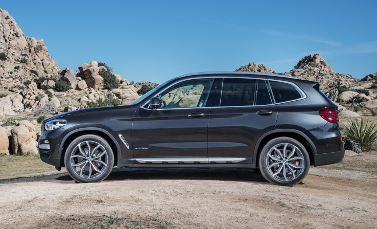 2022 BMW X3 1.6 sDrive20i 170 dimensions with length, width and height