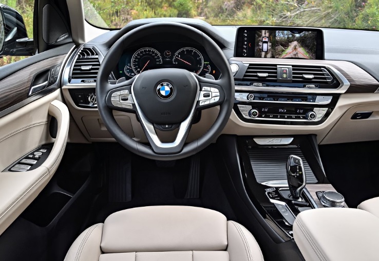 2020 BMW X3 xDrive20d 2.0 190 dimensions with length, width and height