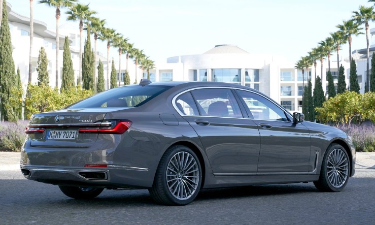 2020 BMW 7 Series 730Li 2.0 265 dimensions with length, width and height