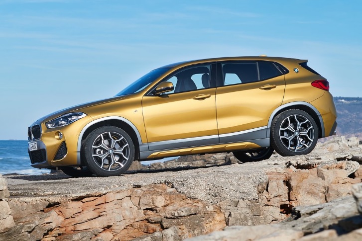 2022 BMW X2 1.5 sDrive16d 116 dimensions with length, width and height