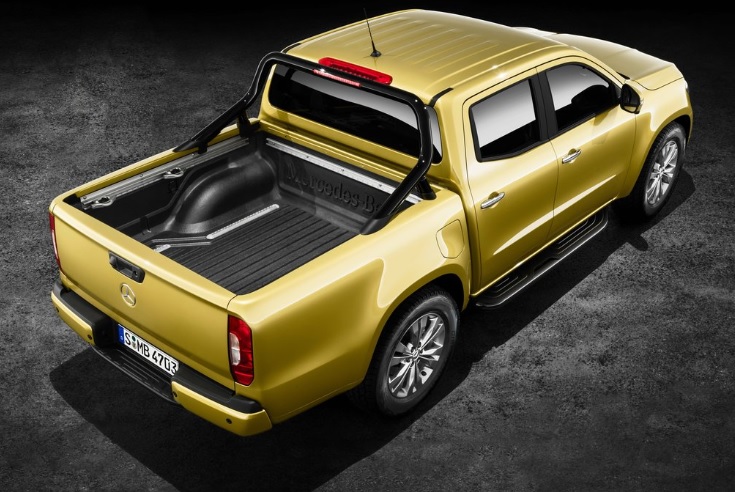 2018 Mercedes X-Class 250d 4x2 190 dimensions with length, width and height