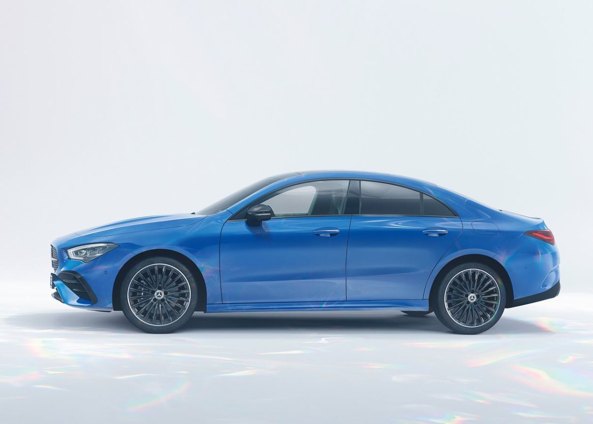 2024 Mercedes CLA Series 200 1.3 163 dimensions with length, width and height