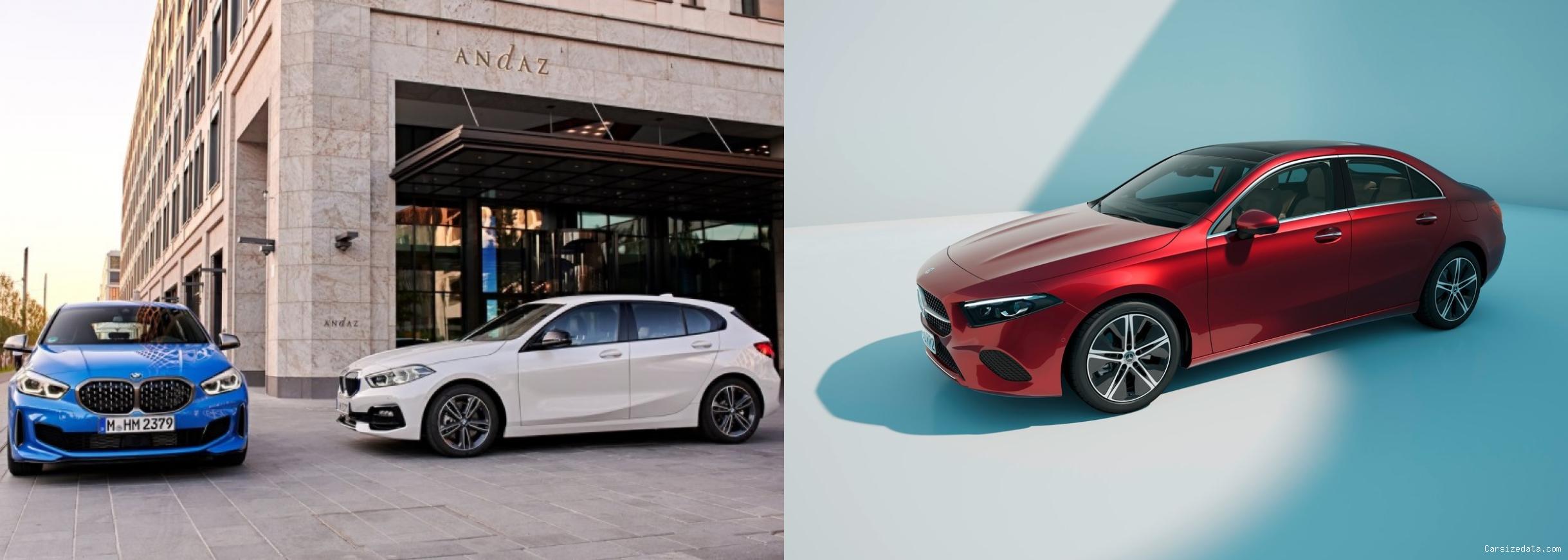 2023 BMW 1 Series vs 2023 Mercedes A Series Sedan Comparison