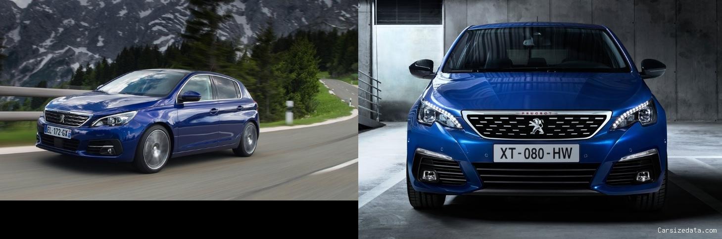2020 Peugeot 308 vs 2021 Peugeot 308 Comparison