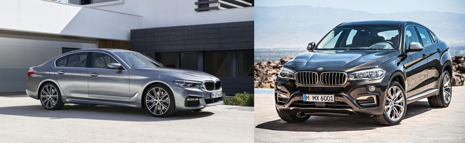 2018 BMW 5 Series vs 2018 BMW X6 Comparison