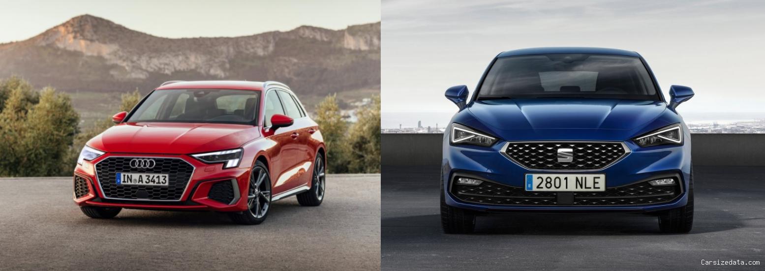 2023 Audi A3 vs 2022 Seat Leon Comparison
