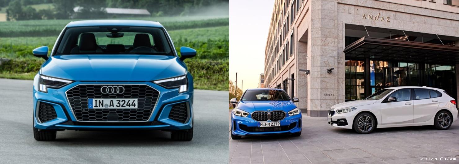 2023 Audi A3 Sedan vs 2023 BMW 1 Series Comparison