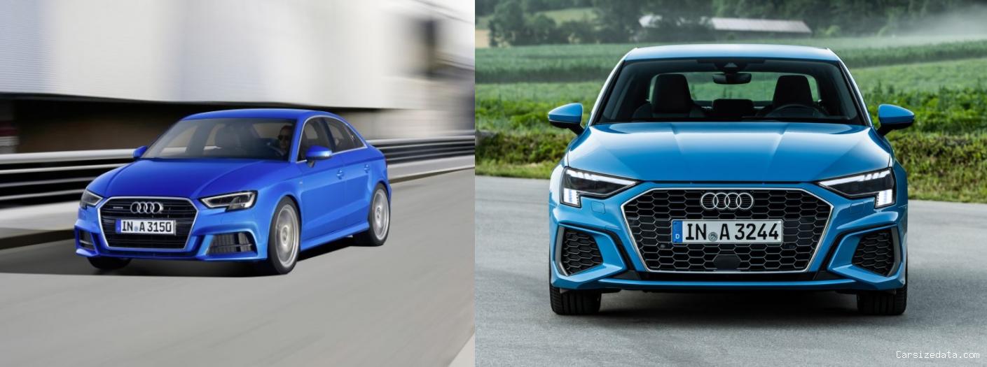 2020 Audi A3 Sedan vs 2023 Audi A3 Sedan Comparison