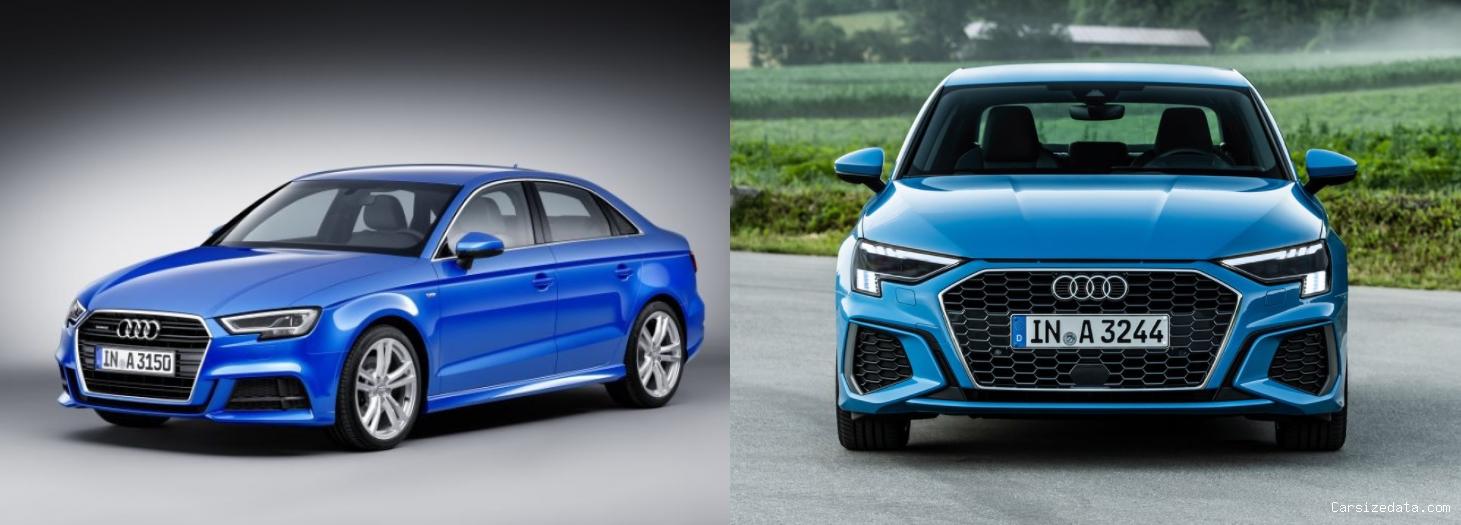 2018 Audi A3 Sedan vs 2023 Audi A3 Sedan Comparison