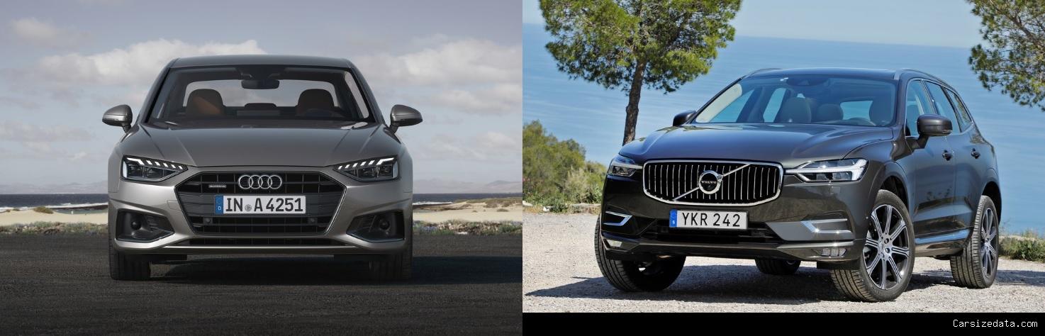 2020 Audi A4 vs 2021 Volvo XC60 Comparison