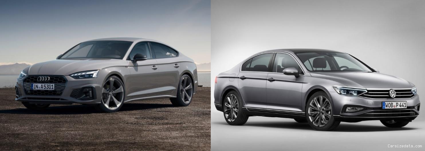 2022 Audi A5 vs 2022 Volkswagen Passat Comparison