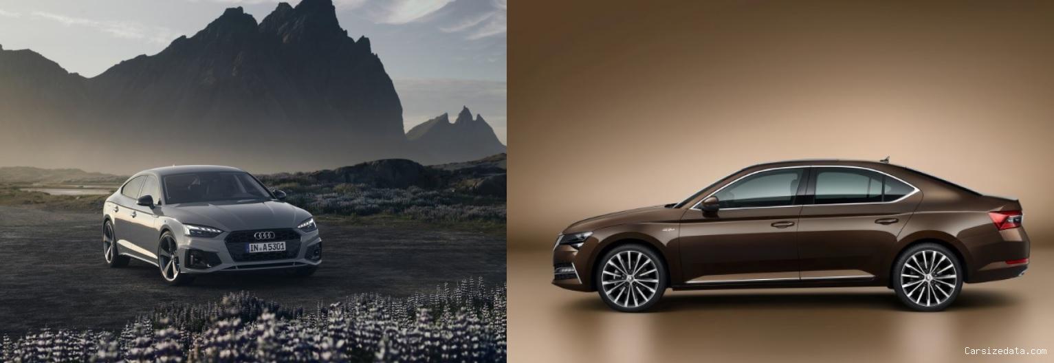 2023 Audi A5 vs 2023 Skoda Superb Comparison