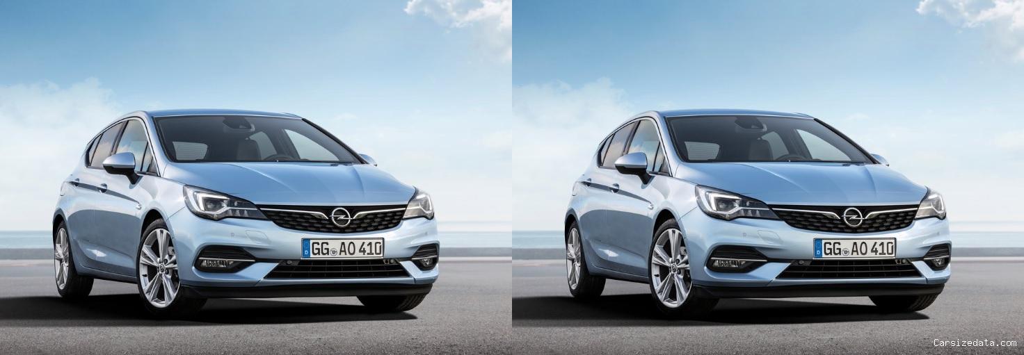 2020 Opel Astra vs 2020 Opel Astra Comparison