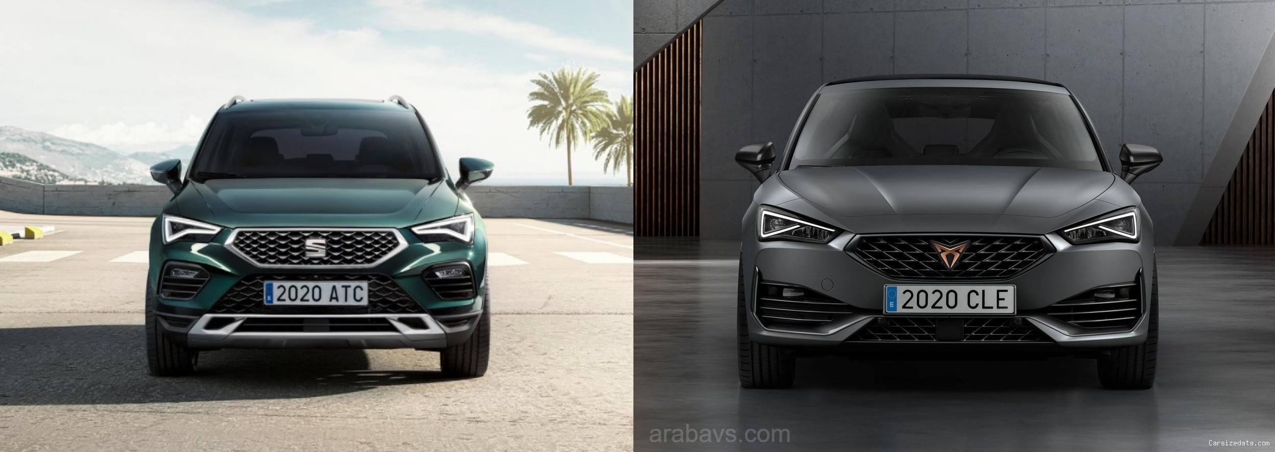 2023 Seat Ateca vs 2023 Cupra Cupra Leon Comparison