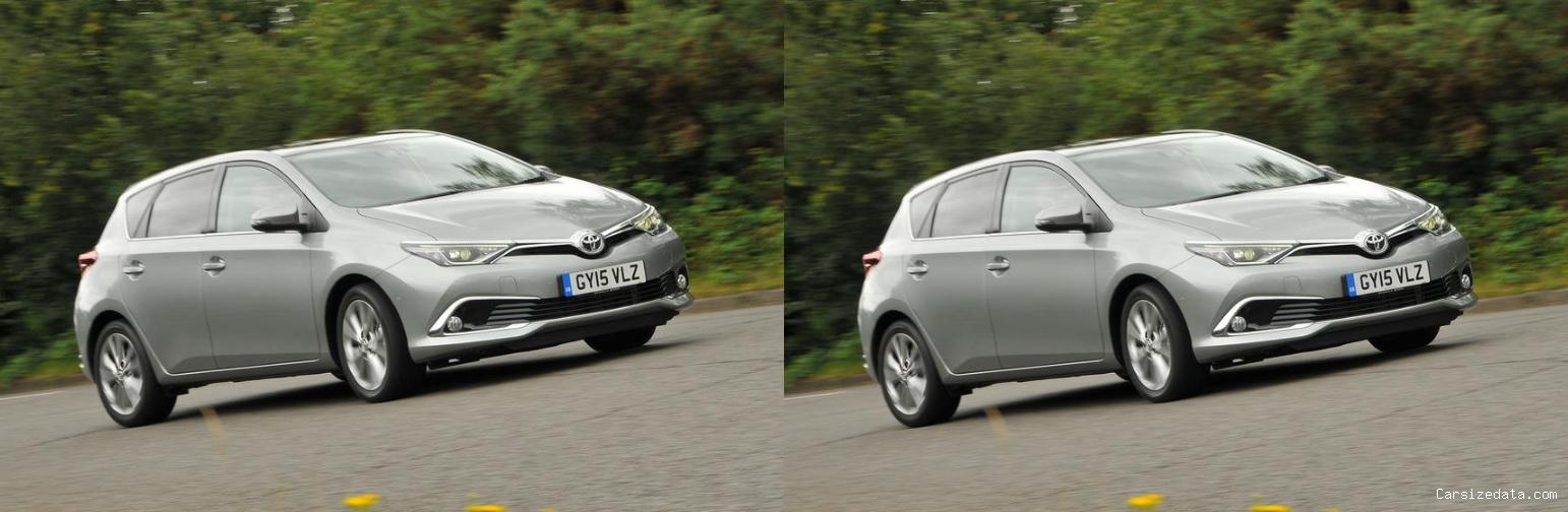 2018 Toyota Auris vs 2018 Toyota Auris Comparison