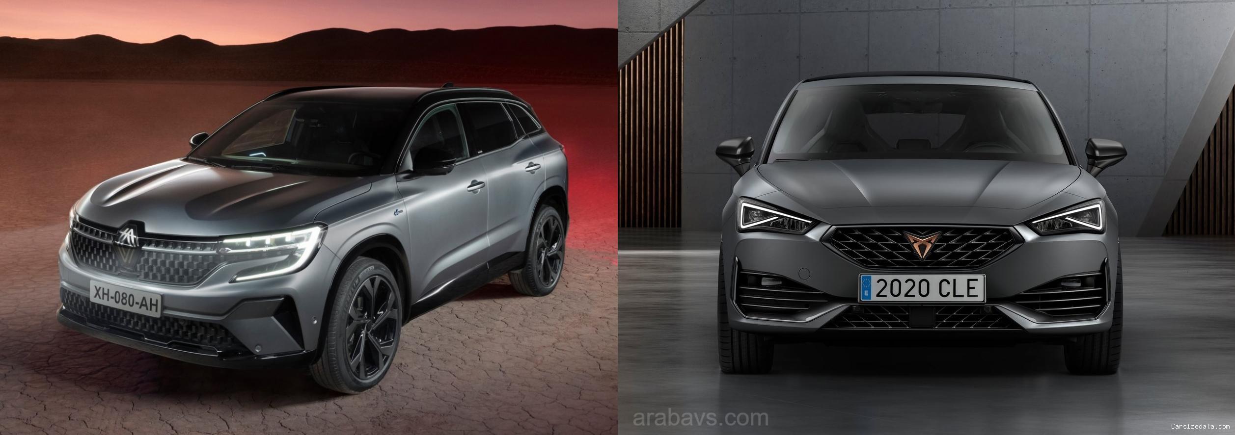 2023 Renault Austral vs 2023 Cupra Cupra Leon Comparison