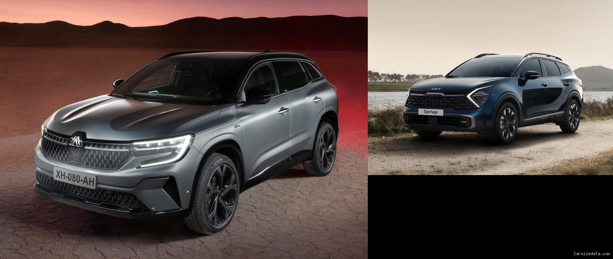 2023 Renault Austral vs 2023 Kia Sportage Comparison