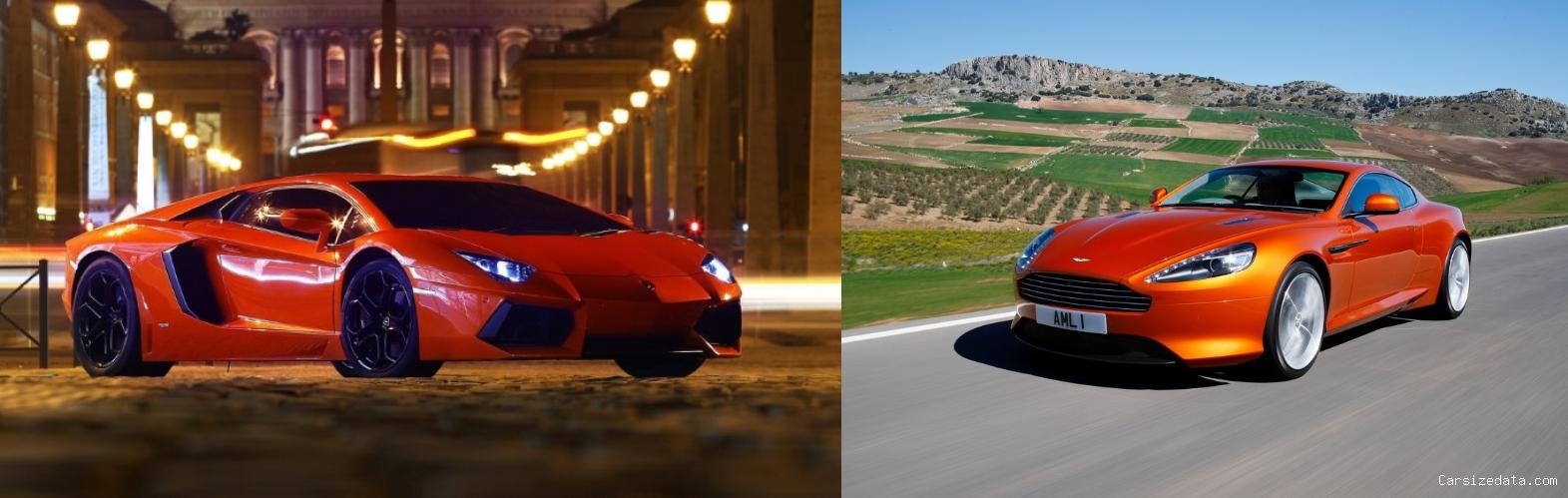 2014 Lamborghini Aventador vs 2014 Aston Martin Virage Comparison