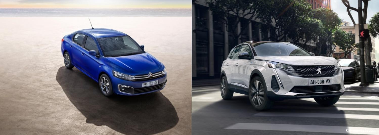 2023 Citroen C-Elysee vs 2023 Peugeot 3008 Comparison