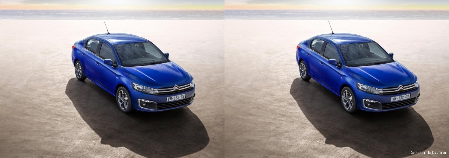 2023 Citroen C-Elysee vs 2022 Citroen C-Elysee Comparison