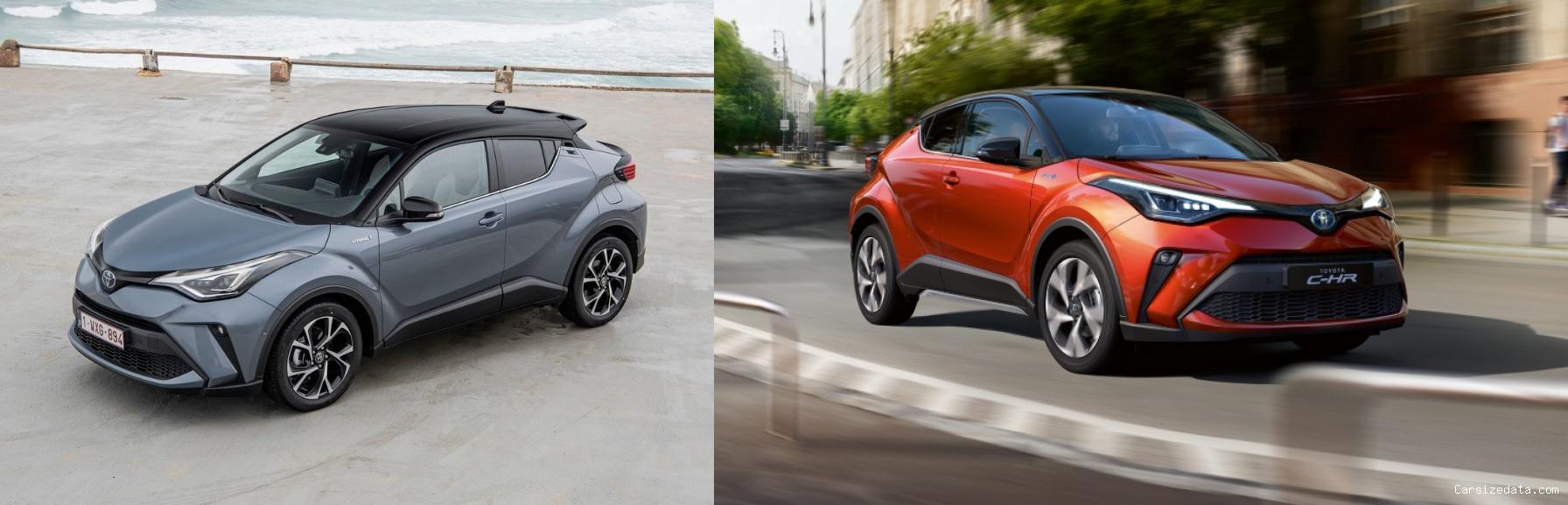 2023 Toyota C-HR vs 2020 Toyota C-HR Comparison