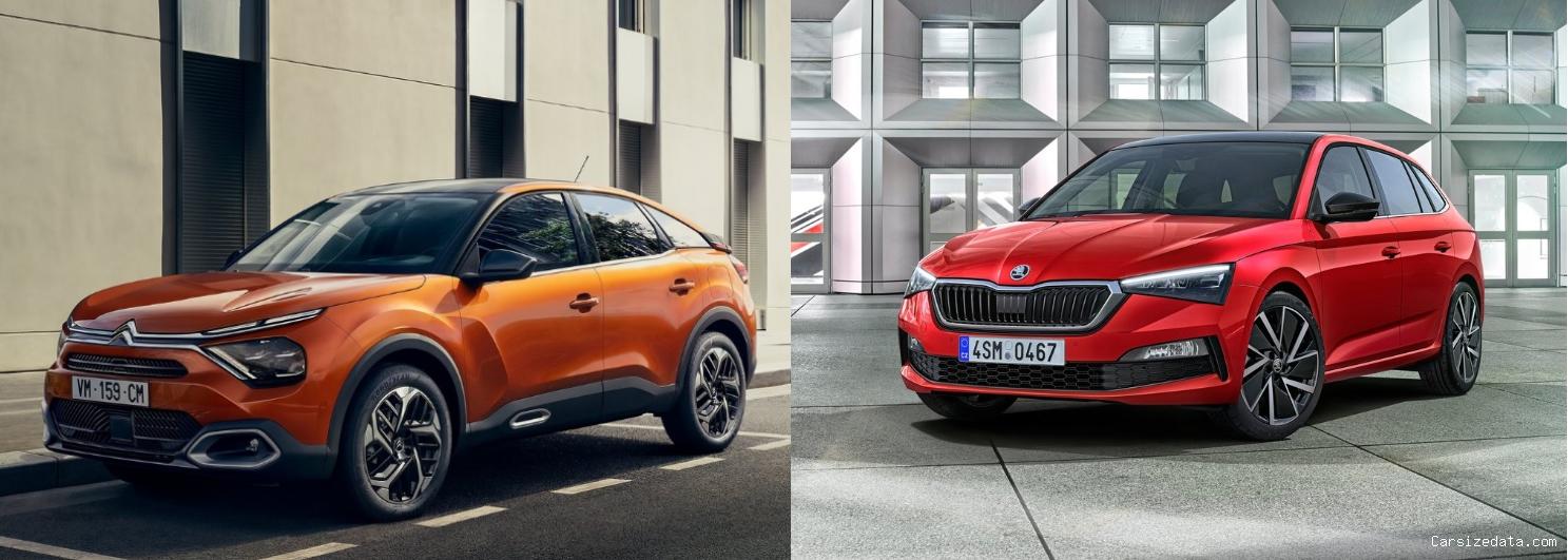 2023 Citroen C4 vs 2023 Skoda Scala Comparison