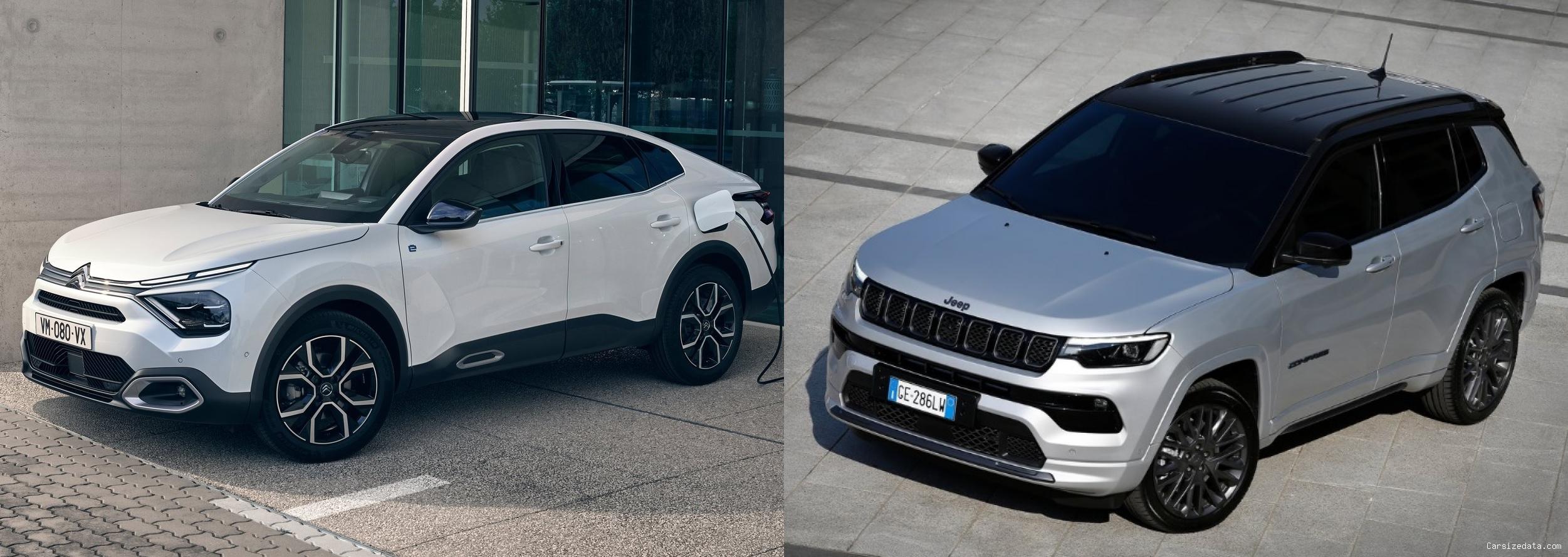 2023 Citroen C4 X vs 2023 Jeep Compass Comparison