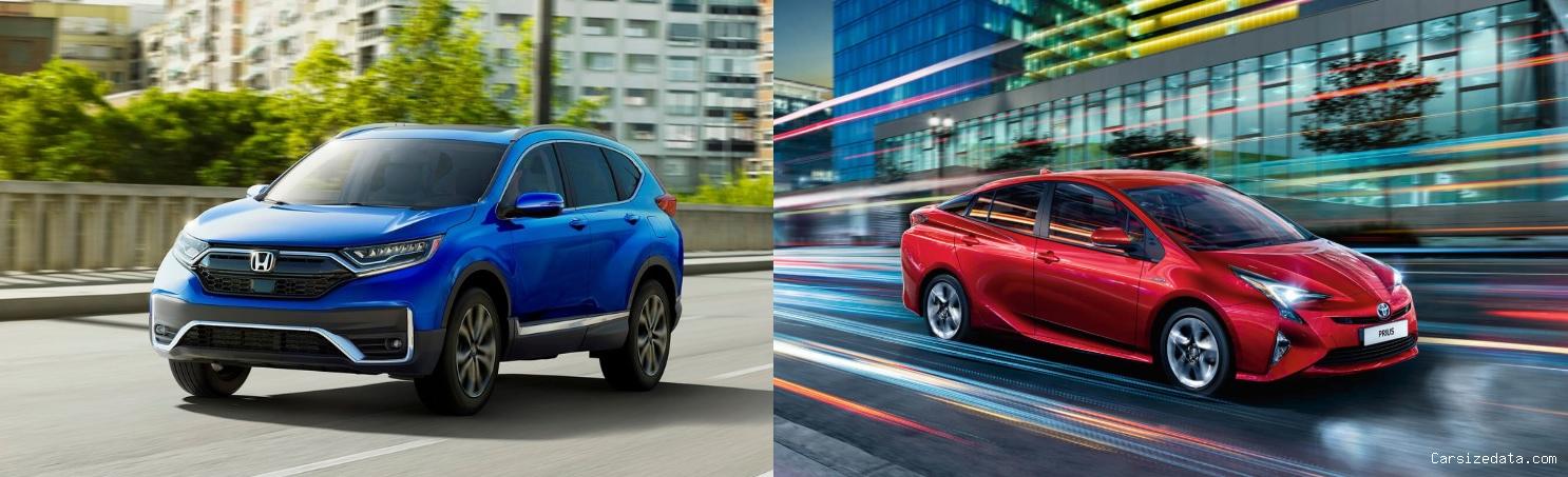 2023 Honda CR-V vs 2018 Toyota Prius Comparison