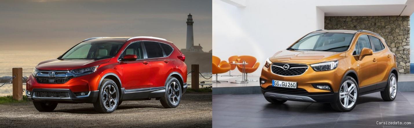 2018 Honda CR-V vs 2018 Opel Mokka X Comparison