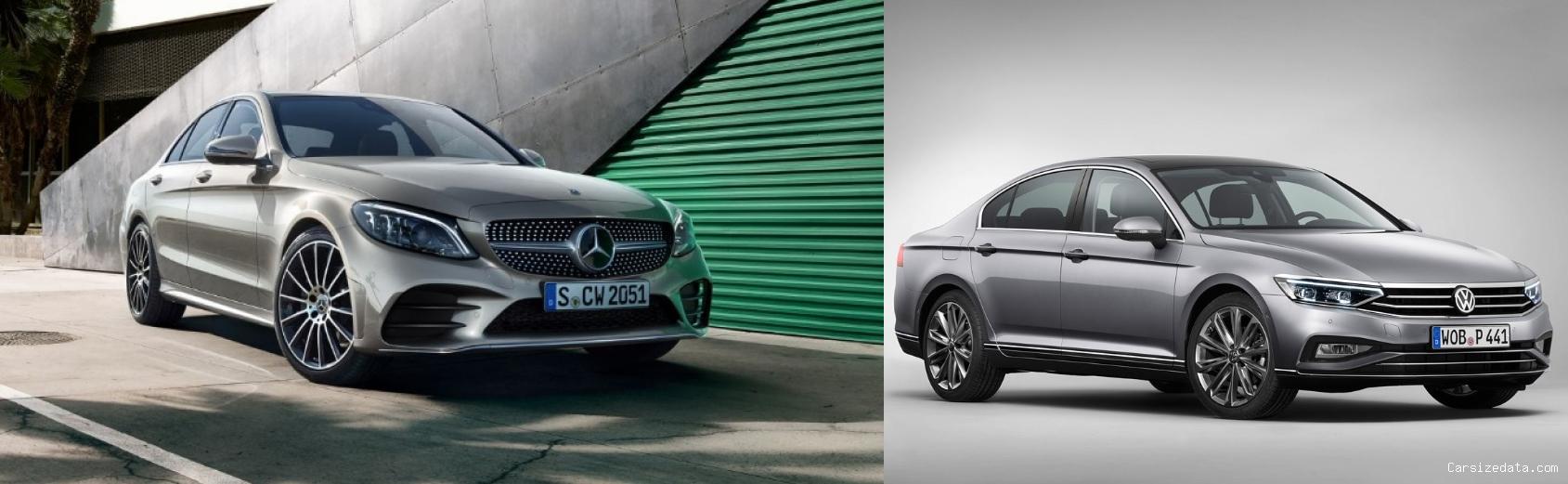 2021 Mercedes C Series vs 2021 Volkswagen Passat Comparison