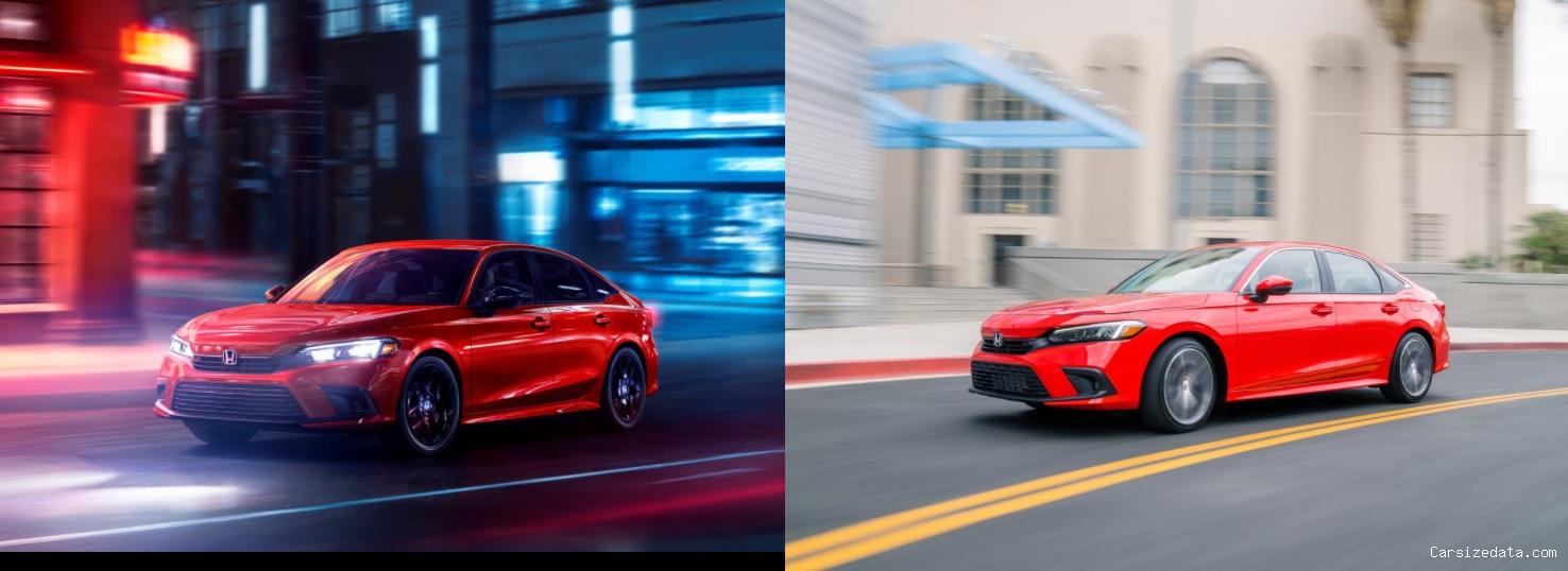2022 Honda Civic vs 2023 Honda Civic Comparison