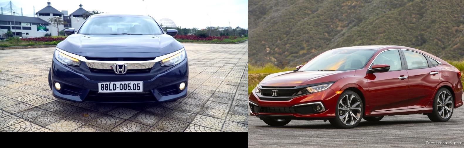 2018 Honda Civic vs 2020 Honda Civic Comparison