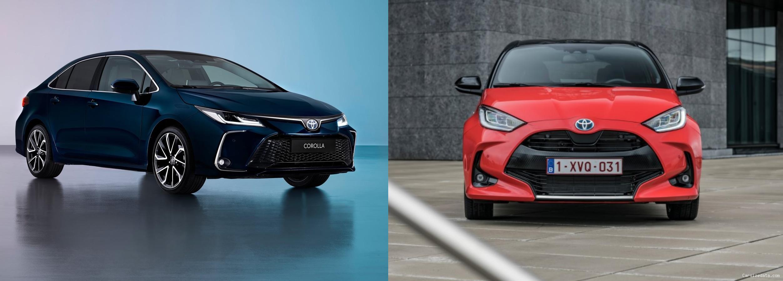 2023 Toyota Corolla vs 2022 Toyota Yaris Comparison
