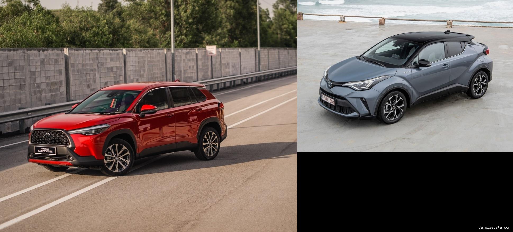 2023 Toyota Corolla Cross vs 2023 Toyota C-HR Comparison