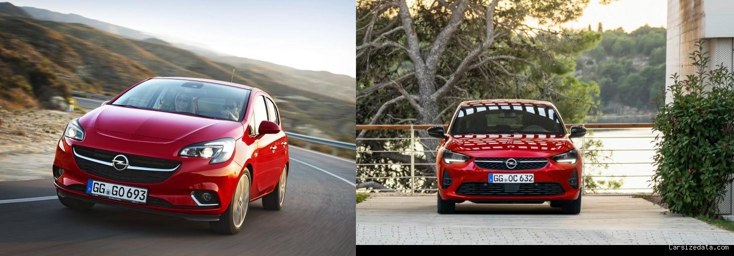 2017 Opel Corsa vs 2023 Opel Corsa Comparison